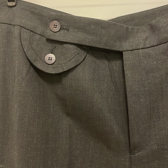 Women wool-blend dress pants. Size S - Picture 2 of 4